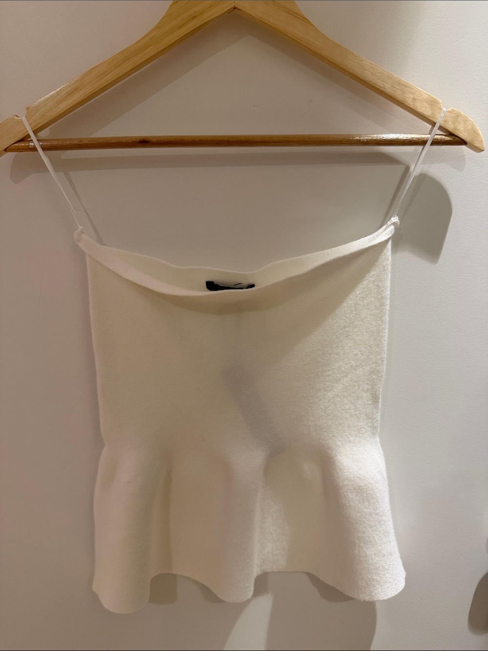 Papermoon Cream Knit Camisole Top